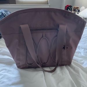 Mauve Nike bag